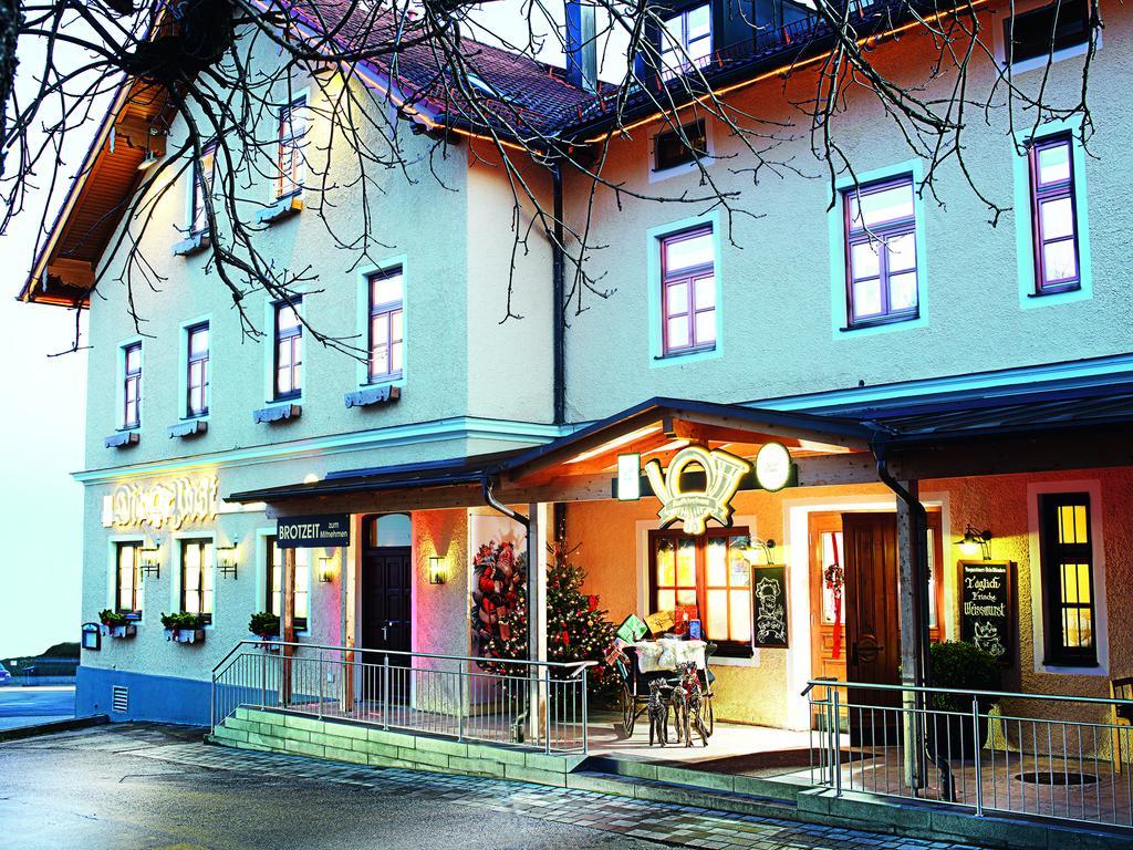 Die Post Landgasthof Aufkirchen Berg am Starnberger See Eksteriør bilde